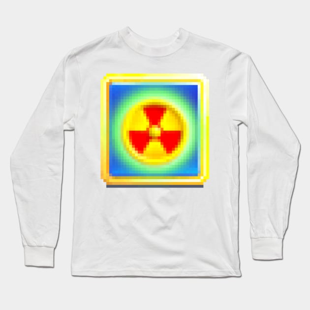 Alpha Shield Sprite Long Sleeve T-Shirt by SpriteGuy95